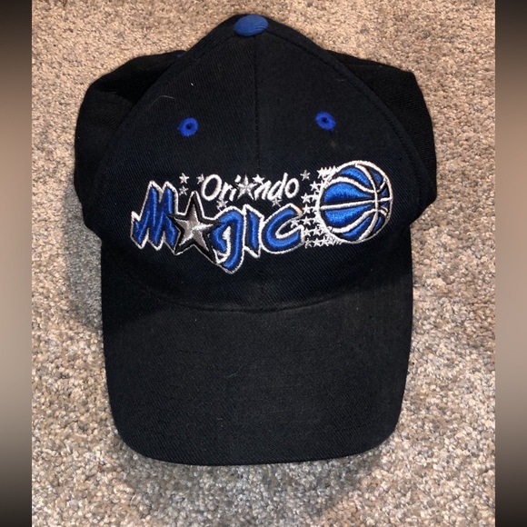 💙 Throwback Orlando Magic Puma NBA Snapback Hat - Picture 1 of 5